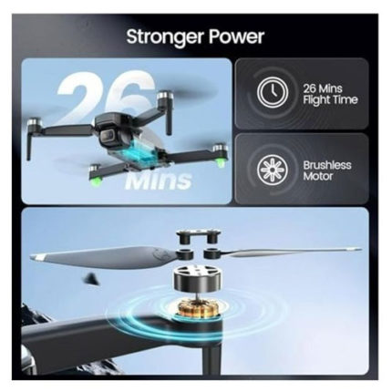Drone 4K Ultra HD - 26 min de vol - GPS intégré